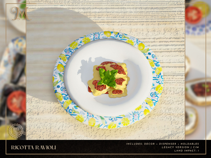 Mura Home - Ricotta Ravioli 