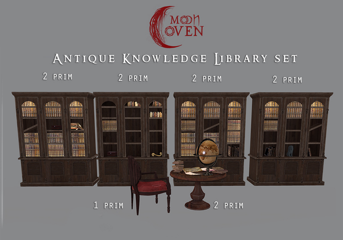 Moon Coven: Vintage Library Set