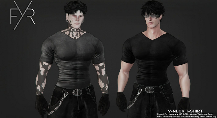 FYR - V-Neck T-Shirt (Fatpack) 