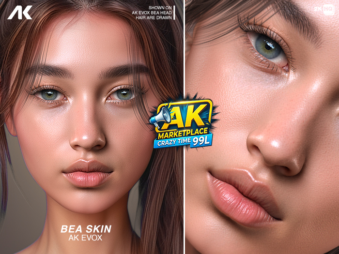 [AK Skin] - Bea skin Sunkiss