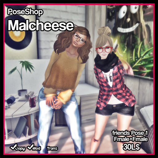 [Malcheese]FriendPose1 For  Female