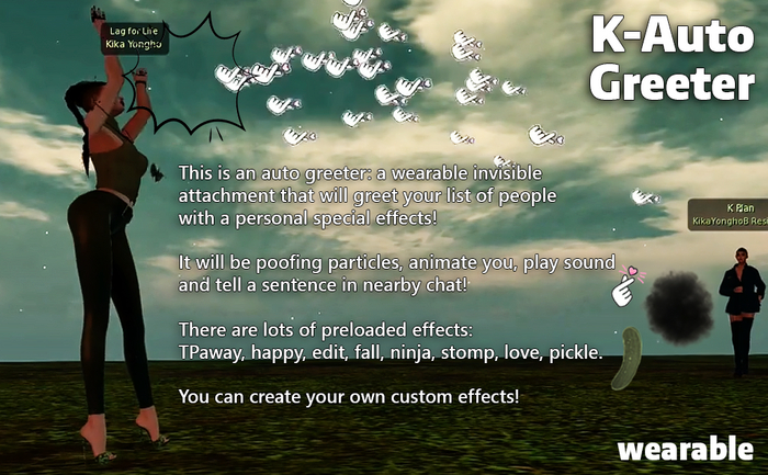 K-Auto Greeter - wearable