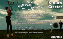 K-Auto Greeter - wearable