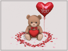 ILY Teddy Decor Set