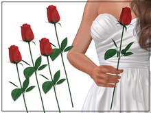 Single Red Rose - 10 Roses (Transferable)