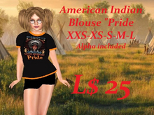 Native American Blouse-Pride