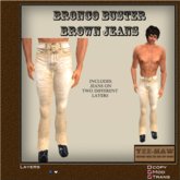::YeeHaw:: Bronco Busters~Brown