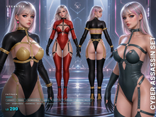 [LECASTLE] Cyber Assassin Set Mega Fatpack • Legacy • Perky • Bombshell • LaraX • PetiteX • Reborn • Reborn Waifu