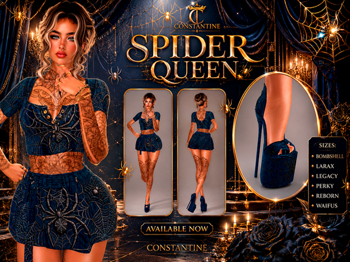 [CONSTANTINE] SPIDER QUEEN OUTFIT DEMO