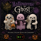 LCS - HALLOWEENIE GHOST - HOLDABLE / DECOR