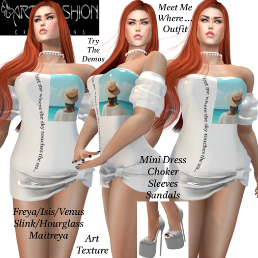 ART & FASHION - MEET ME WHERE ... OUTFIT