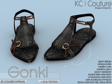 -KC- GONKI SANDALS / 35 COLORS FATPACK