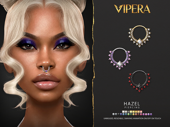 [VIPERA] Hazel Piercing