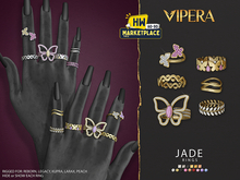 [VIPERA] Jade Rings
