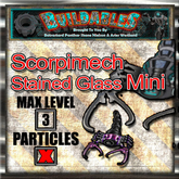 Scorpimech Mini Stained Glass (Crate) - Buildables Breedable Robot / Bot