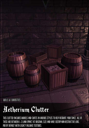 Quills & Curiosities - Aetherium Clutter