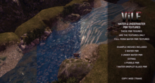 [Vile] - Water & Underwater PBR Textures Box (Add Me)