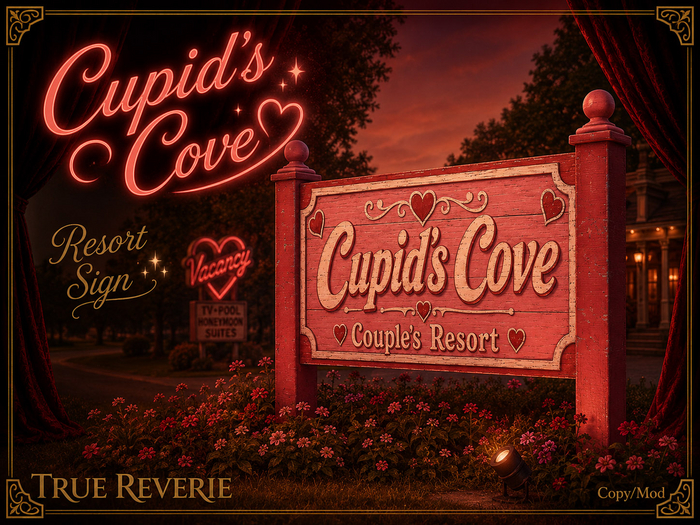 [TR] Cupid's Cove - Resort Sign