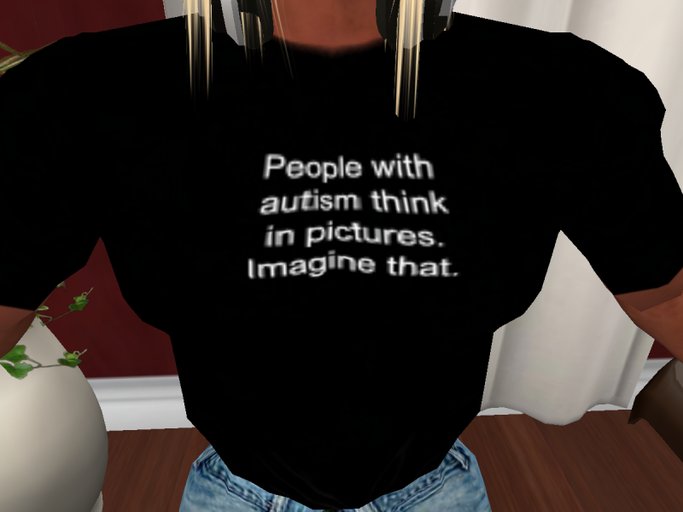 Imagine that Tee shirt. black