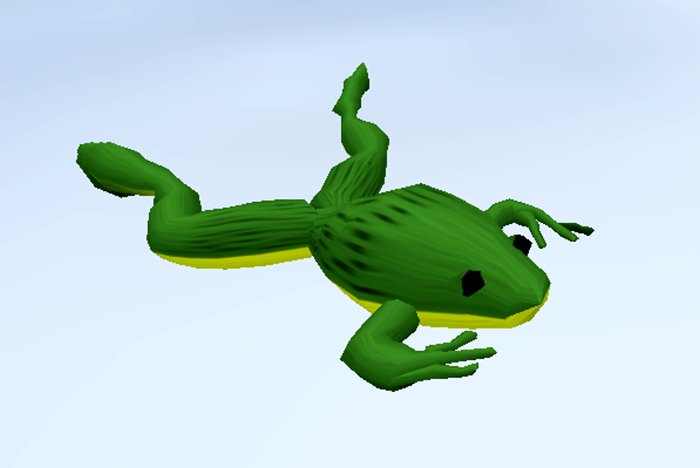 1 Prim Frog with 4 Sound by Rita Munro
