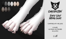Corpsekitten - Simple Haru Claws - Naturals (HUD UPDATE)