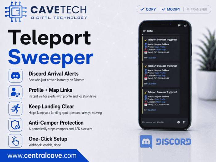 CaveTech - Teleport Sweeper