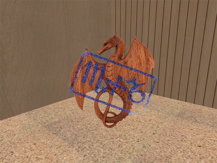 TEXTURE WOODEN DRAGON