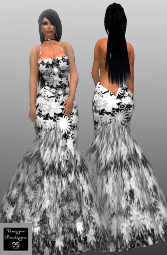 *UniQue* Summer Gown in Black