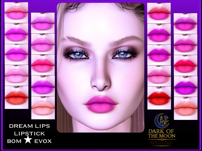 D&M  Lipstick BOM - Dream Lips Evox