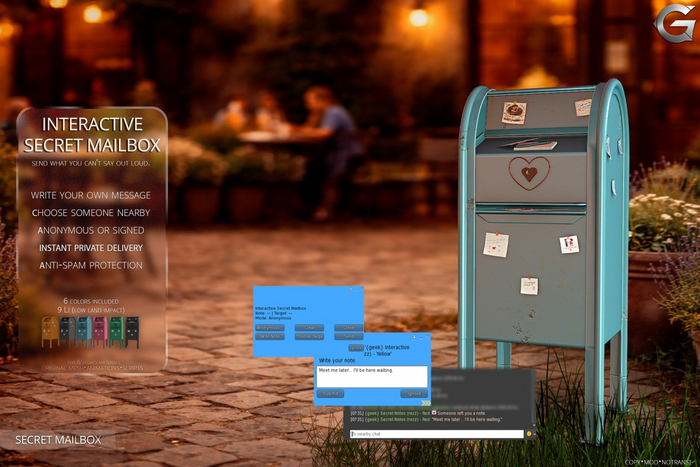 {geek} Interactive Secret Mailbox