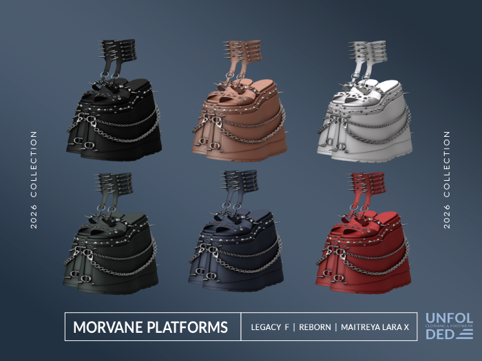 UNFOLDED / Morvane  Platforms # FATPACK