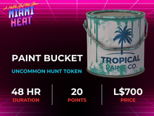 MadPea Miami Heat Token: Paint Bucket