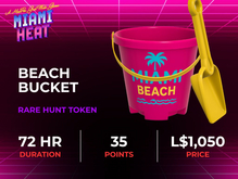 MadPea Miami Heat Token: Beach Bucket