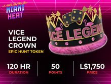 MadPea Miami Heat Token: Vice Legend Crown