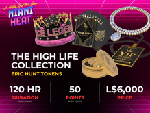 MadPea Miami Heat Token Bundle: The High Life
