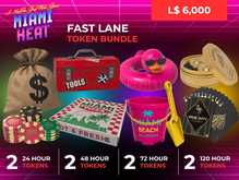 MadPea Miami Heat Token Bundle: Fast Lane