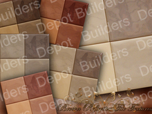 FULL PERM Brown Reflective Tile Textures