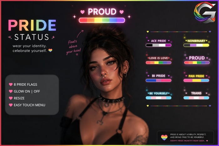 {geek} Pride Status