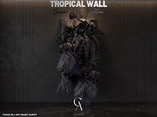 Tropical Wall Casino Black - CANARUN - (Rezzme)