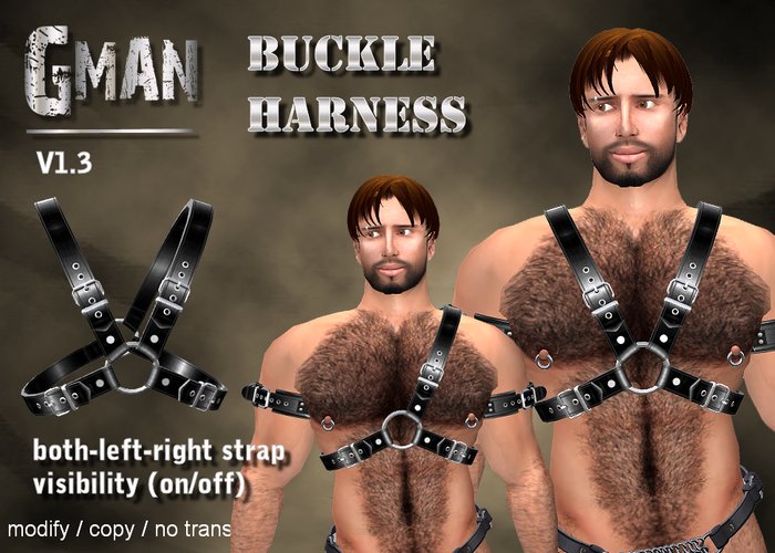 GMan H - Buckle Harness
