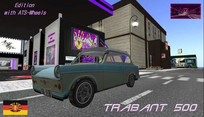 Trabant P 60 with ATS-Wheels