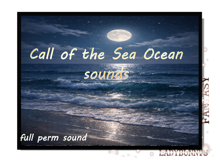 Bunny's Sounds-Call of the Sea Ocean-full perm sound effects