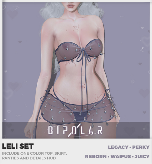 Bipolar - Leli Set - Blue Graphite