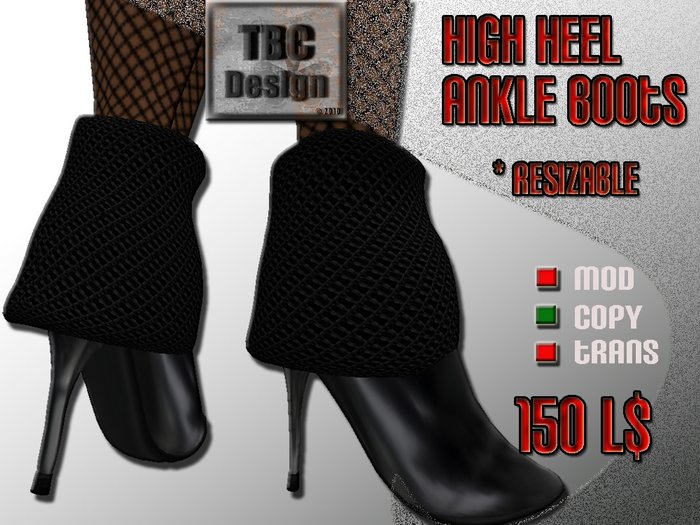 .:TBC Design:. High Heel Ankle Boots