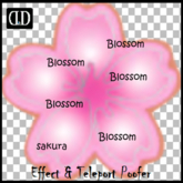 :::D&D::: Kawaii Blossom Effect & TeleportPoofer
