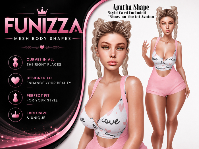 Funizza Store -Agatha Shape