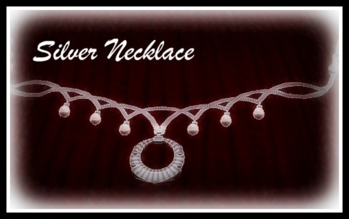 Sweet Sorbet's Elegant Silver Necklace