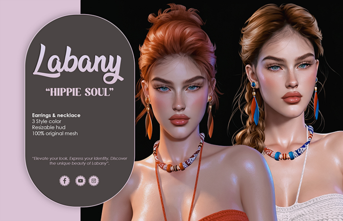 Labany. "Hippie soul" accessories - Fatpack
