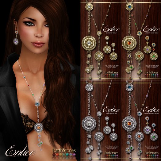 EarthStones Entice Jewelry Collection - Fatpack (GIFT BOX)