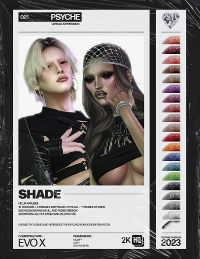 PSYCHE // Shade